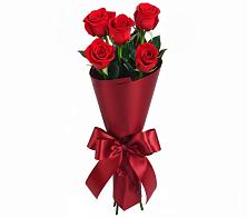 Букет 5 Красных роз Эдлесс Лав #REPLACE_PRED# Коммунистический