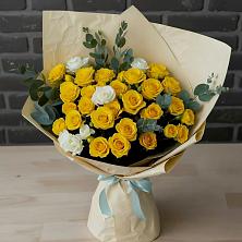 Букет цветов из:  Розы в Коммунистический