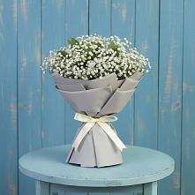 Букет цветов из:  Гипсофила в Коммунистический