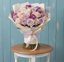 Букет цветов из:  Розы в Коммунистический