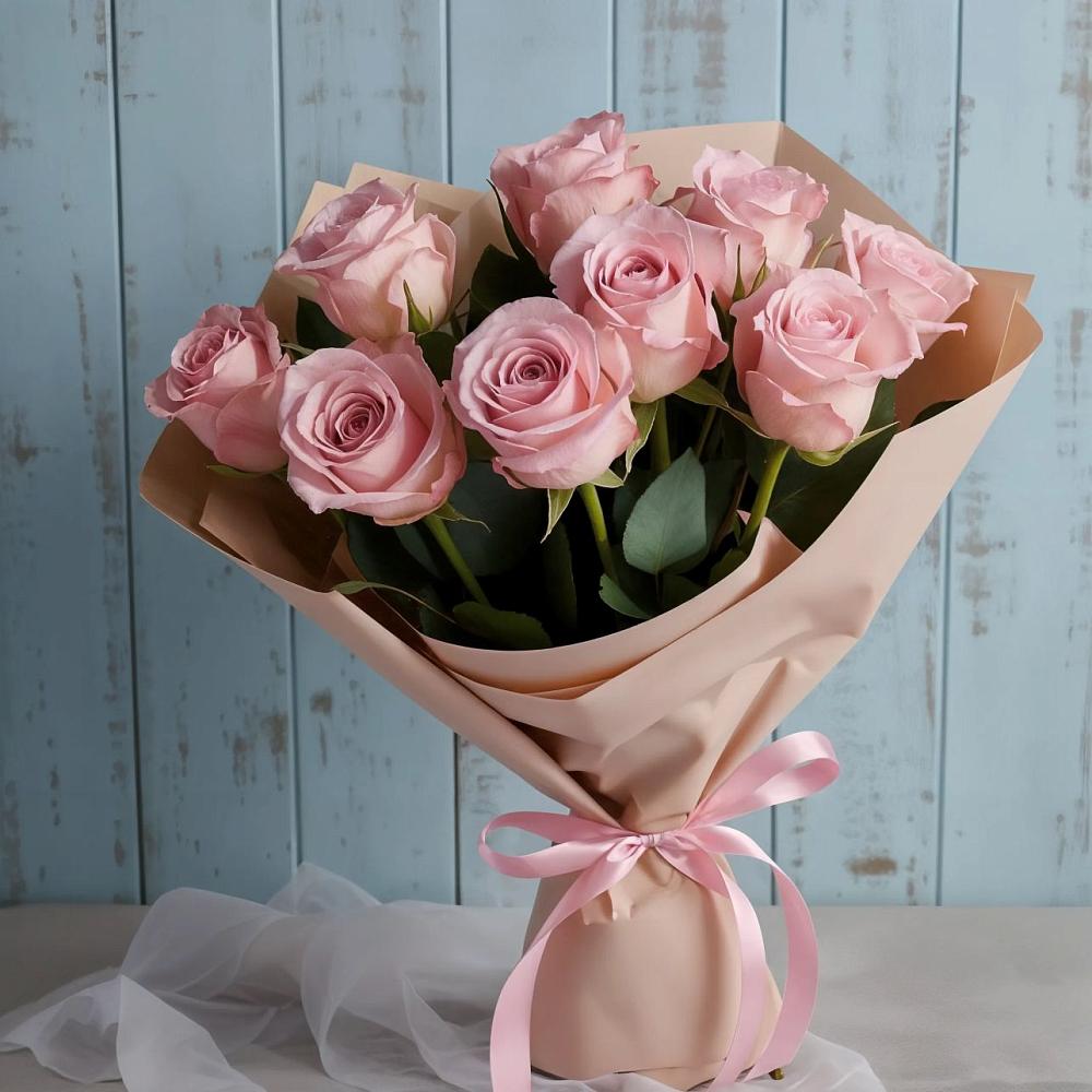 Букет цветов из: Розы в Коммунистический