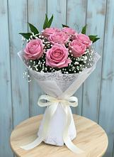 Букет цветов из:  Розы в Коммунистический