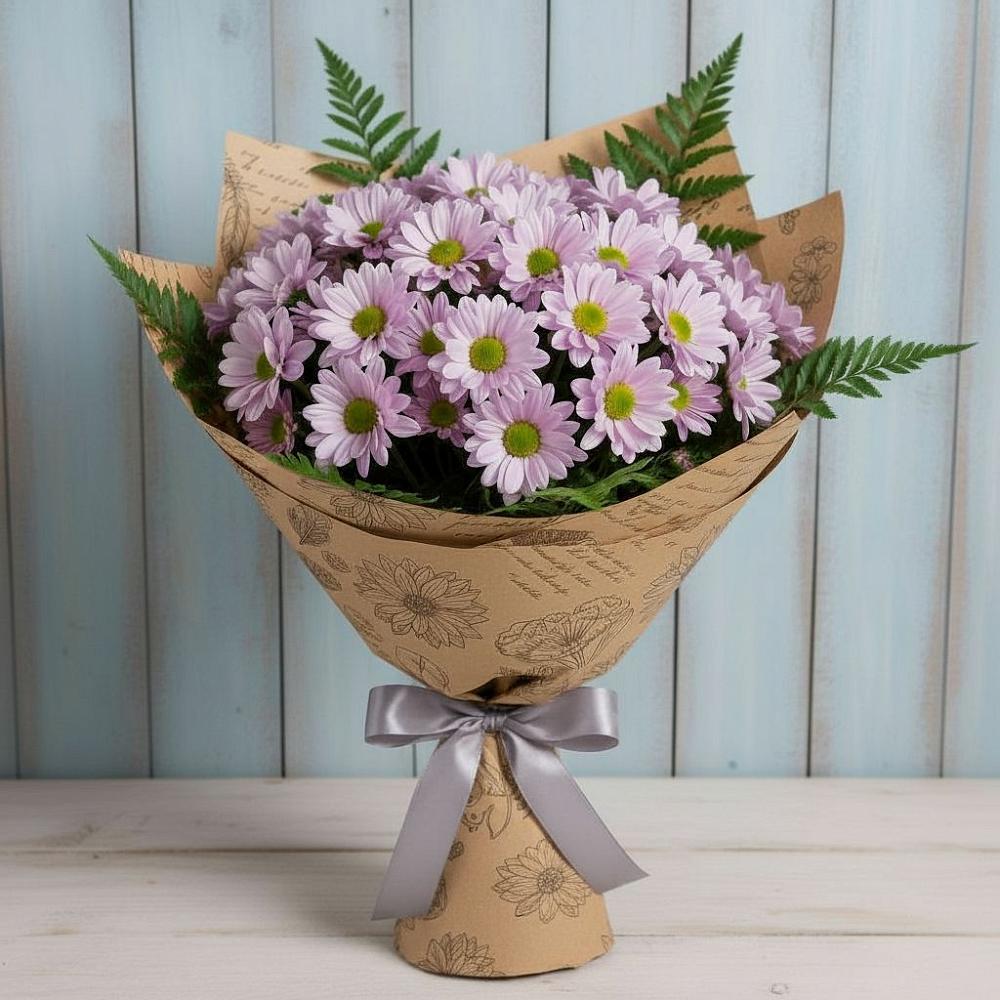 Букет цветов из: Хризантемы в Коммунистический