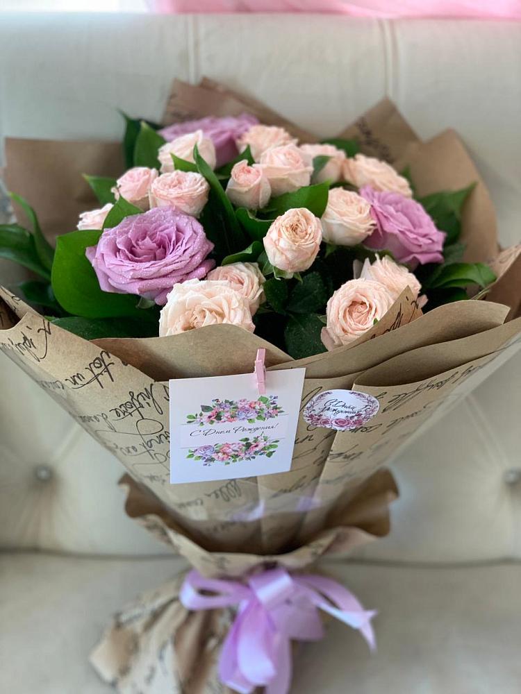 Букет цветов из: Розы в Коммунистический