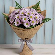 Букет цветов из:  Хризантемы в Коммунистический