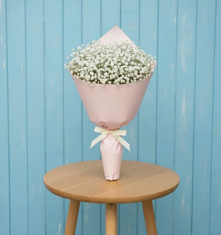 Букет цветов из: Гипсофила в Коммунистический