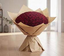 Букет 101 Красная роза #REPLACE_PRED# Коммунистический