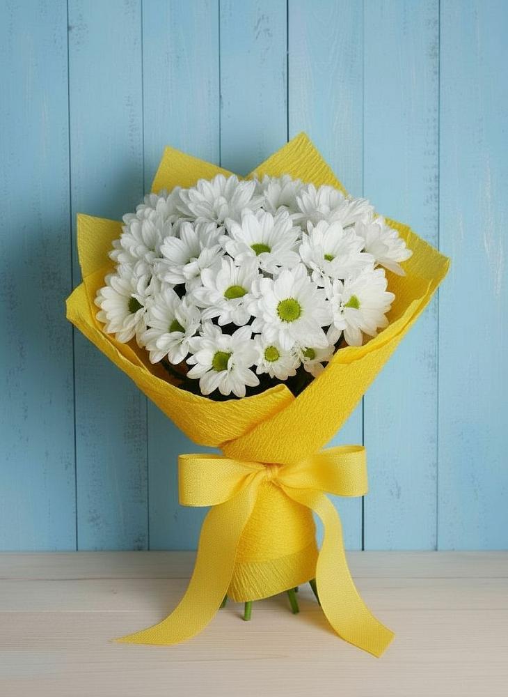 Букет цветов из: Хризантемы в Коммунистический