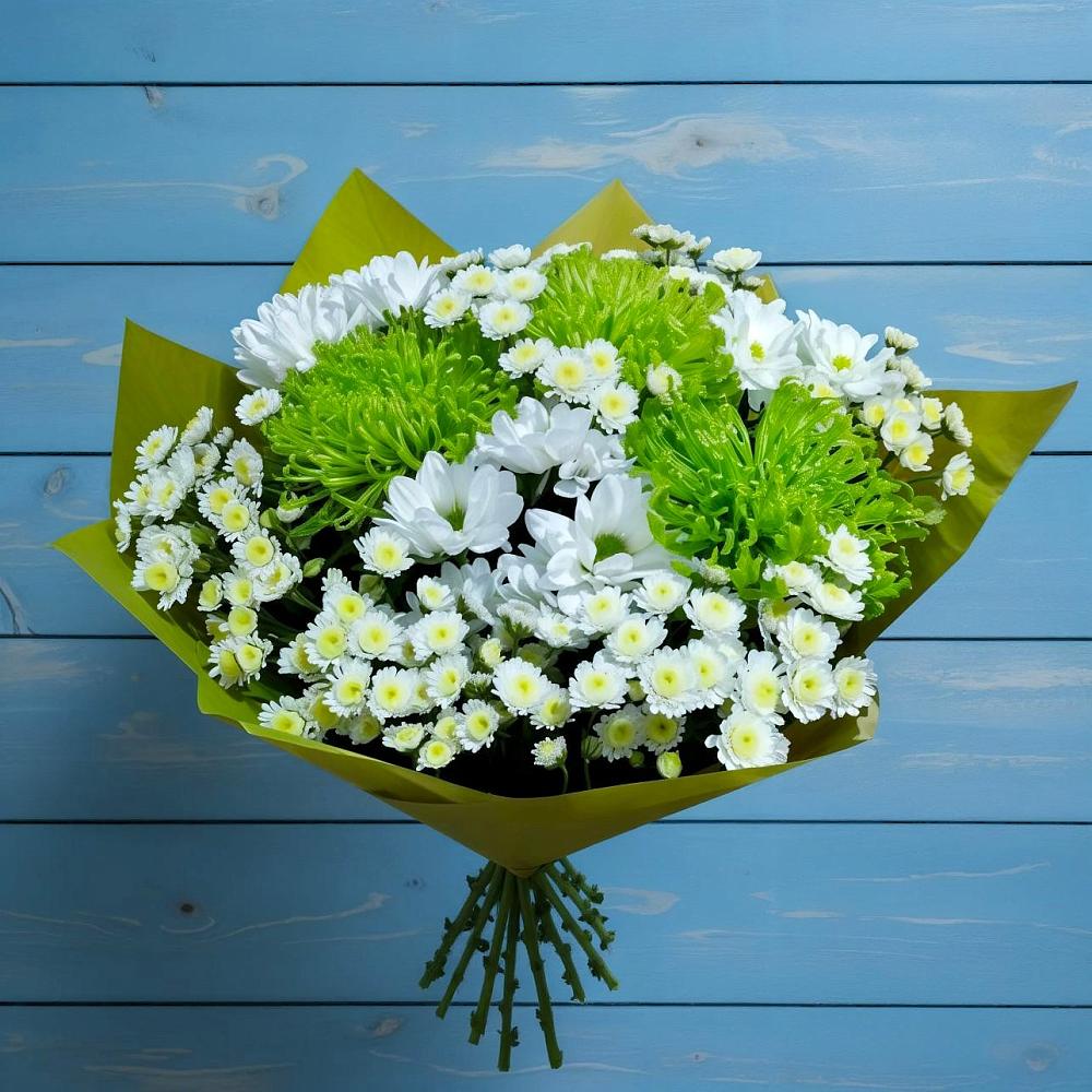 Букет цветов из: Хризантемы в Коммунистический