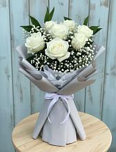 Букет цветов из:  Розы в Коммунистический