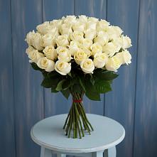 Букет 51 Белая роза Эдлесс Лав #REPLACE_PRED# Коммунистический