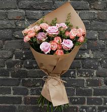 Букет цветов из:  Розы в Коммунистический