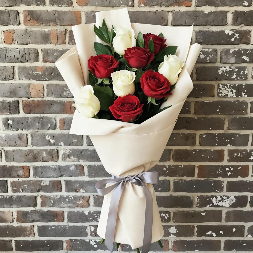 Букет цветов из: Розы в Коммунистический