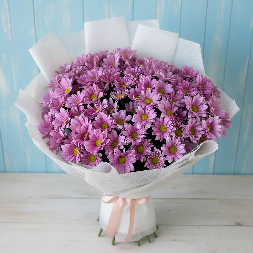 Букет цветов из: Хризантемы в Коммунистический