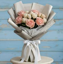 Букет цветов из:  Розы в Коммунистический