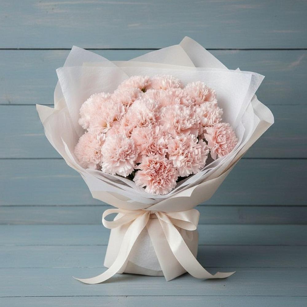 Букет цветов из: Гвоздики в Коммунистический