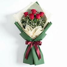 Букет цветов из:  Розы в Коммунистический